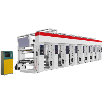 Высокопроизводительная 8-цветная ротогравюрная печатная машина